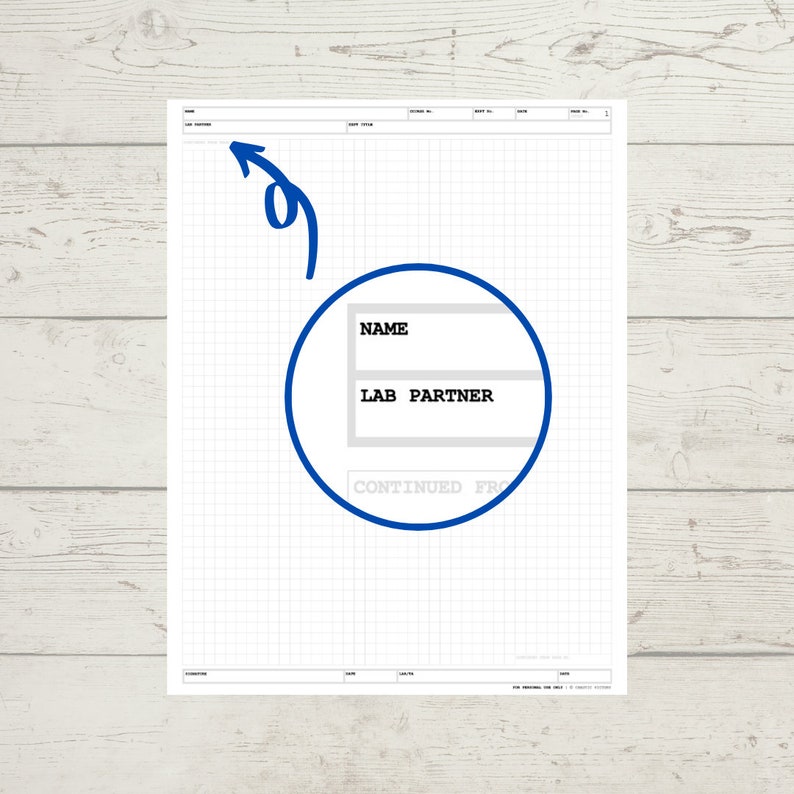 Digital Laboratory Notebook | Goodnote | Notability - Etsy