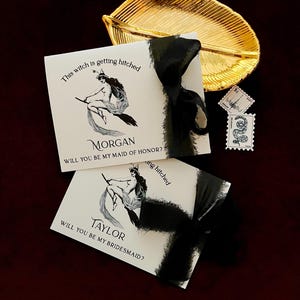 Witchy Bridesmaid Proposal Card| Brides Coven Proposal Card