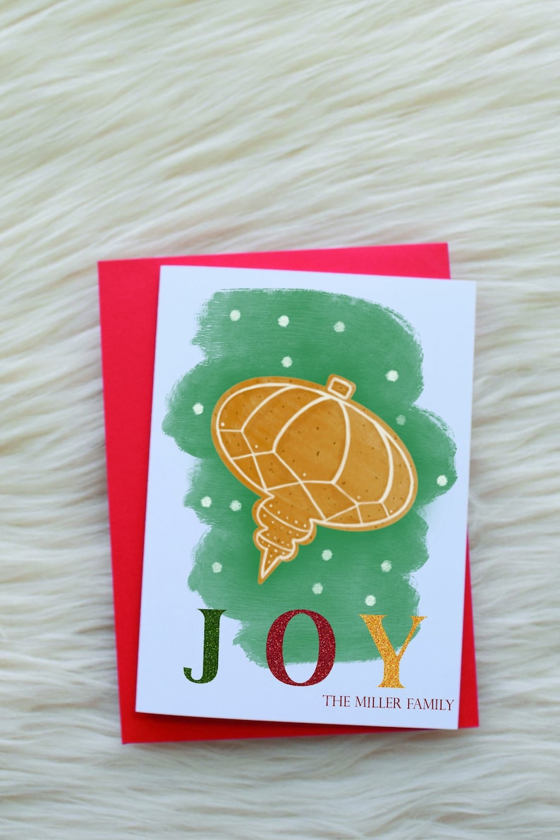 Personalized Christmas Cards Custom Christmas Cards Set Etsy