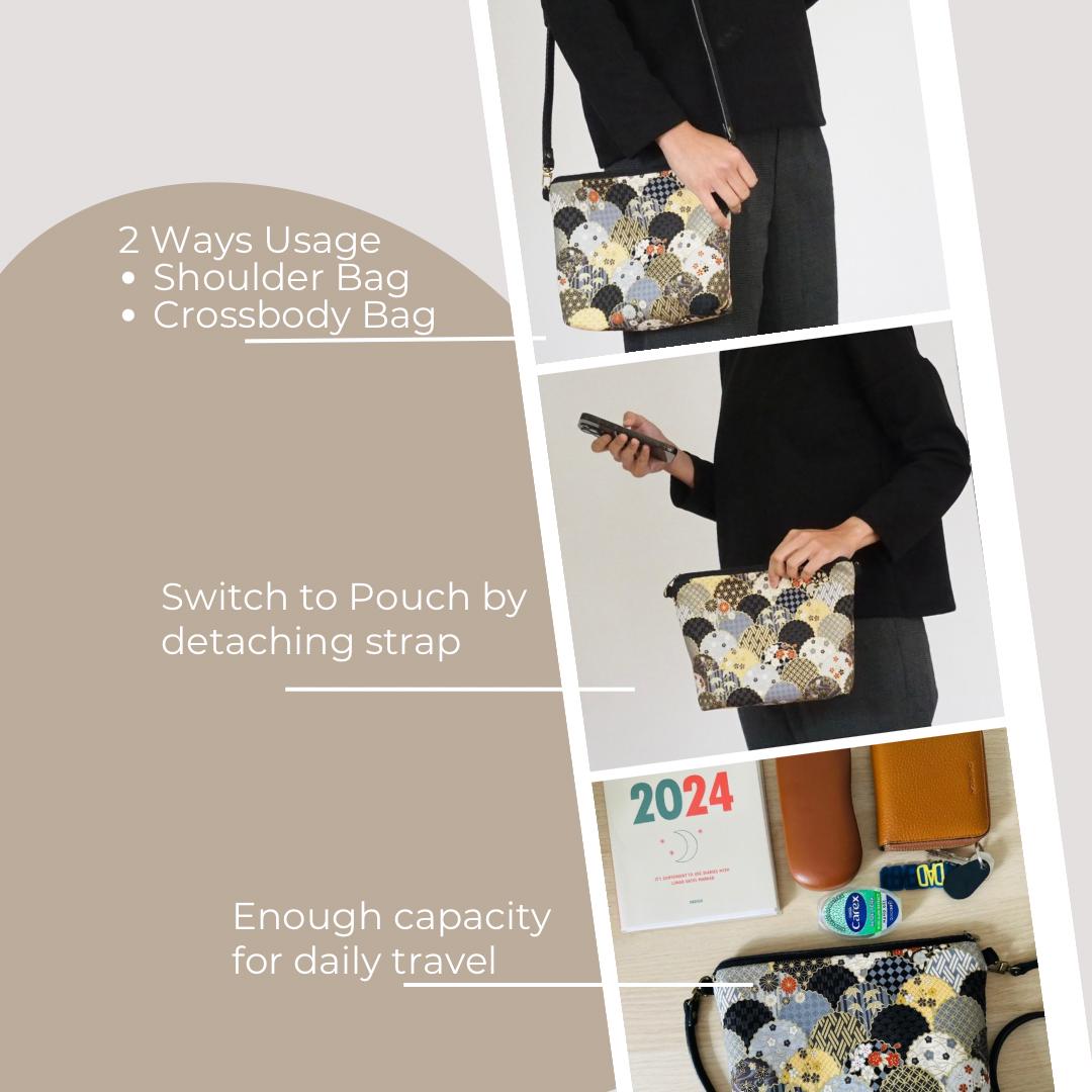 ★早期完売★Kashiko★Aesthetic Print shoulder Bag★大人気★ Aesthetic Print shoulder Bag