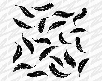 falling feather etsy