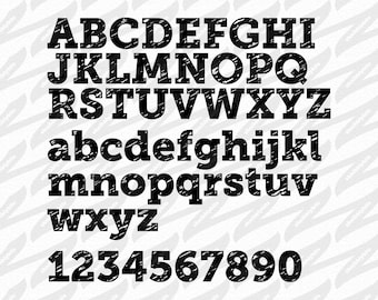 Download Distressed font | Etsy