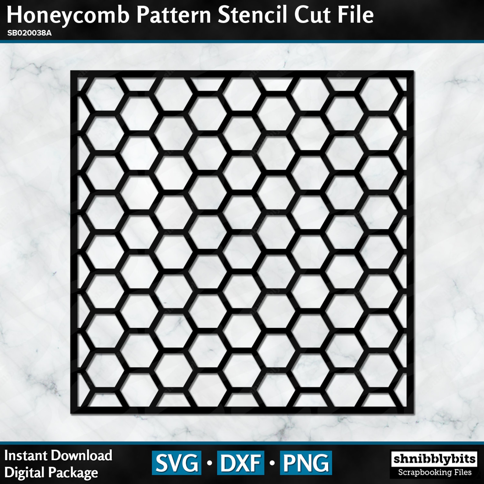 Pattern Stencil Cut File Digital Instant Download Etsy