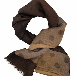 Diva Peru Baby Alpaca and Silk Polka Dot Shawl - Soft & Lightweight