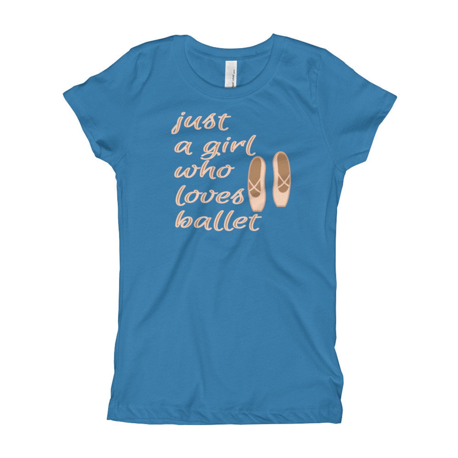 just a girl who loves ballet dancer gift ballet shoes ballerina nutcracker girl's t-shirt just a girl who loves ballet dancer gift ballet shoes ballerina nutcracker girl's t-shirt