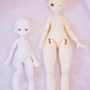 Sio2 Doll Baby on Hands Niangao 1/8 BJD in beige skin image 9