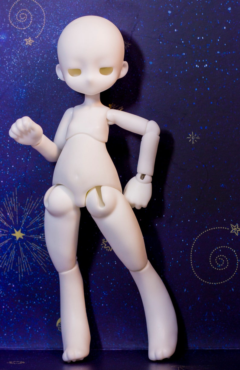 Sio2 Doll Baby on Hands Niangao 1/8 BJD in beige skin image 3