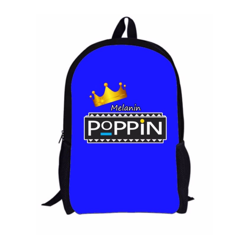 MARTIN Melanin Poppin Black Girl Magic Backpack Etsy