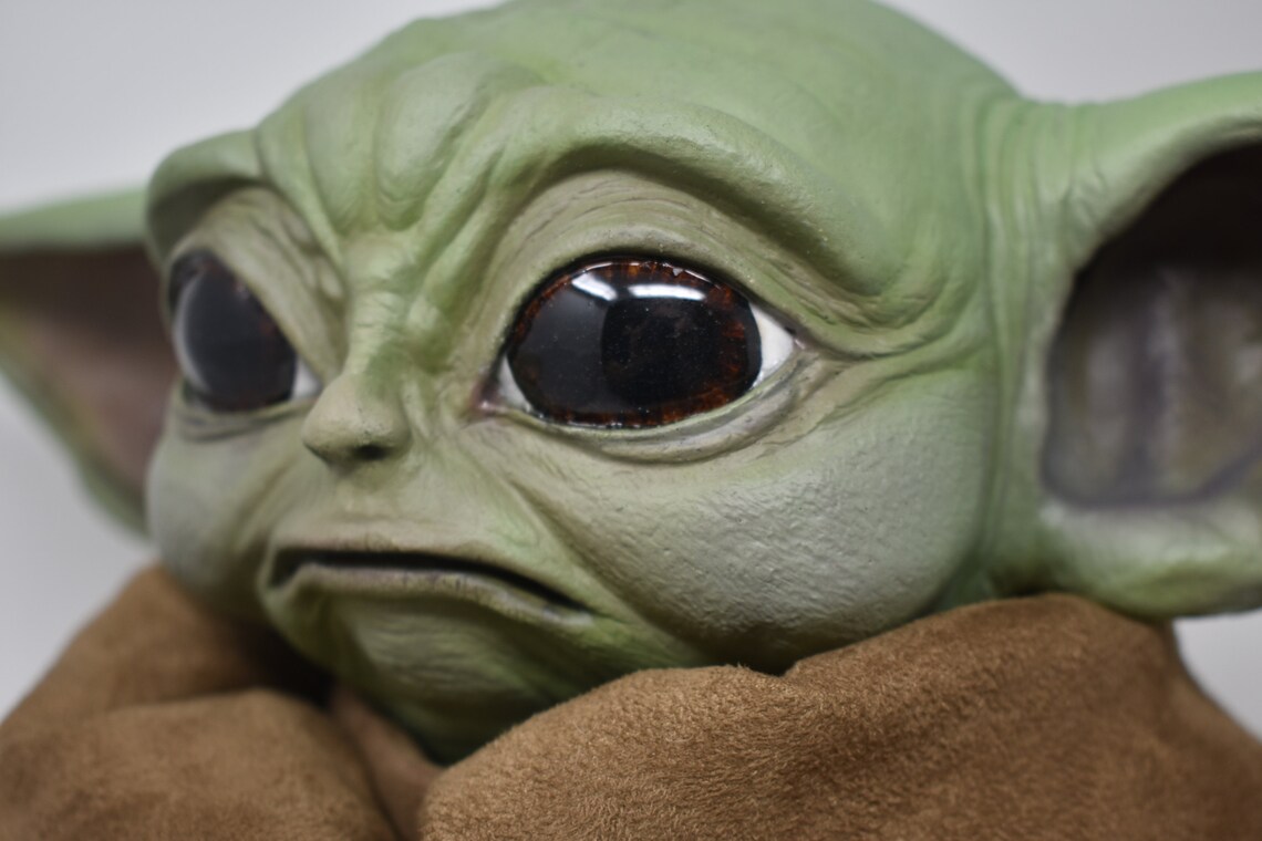 Baby Yoda aka The Child Realistic LifeSize Replica Etsy