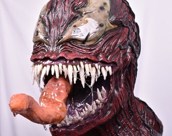 Life Size Carnage Bust Statue Display Prop 1:1 - Spider-Man Villain