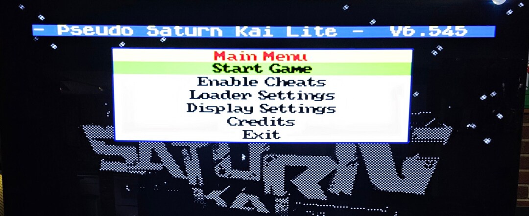 Sega Saturn Action Replay Plus Cartridge W Pseudo Saturn Play Backups ...