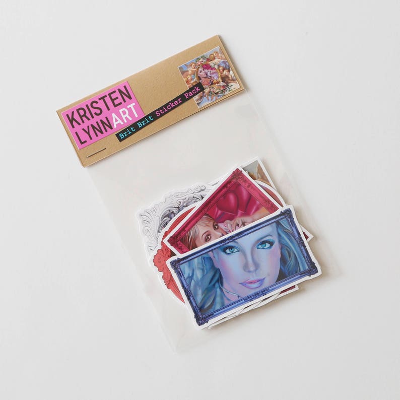 Britney Spears Sticker Pack Planner Sticker Pack Aesthetic ...