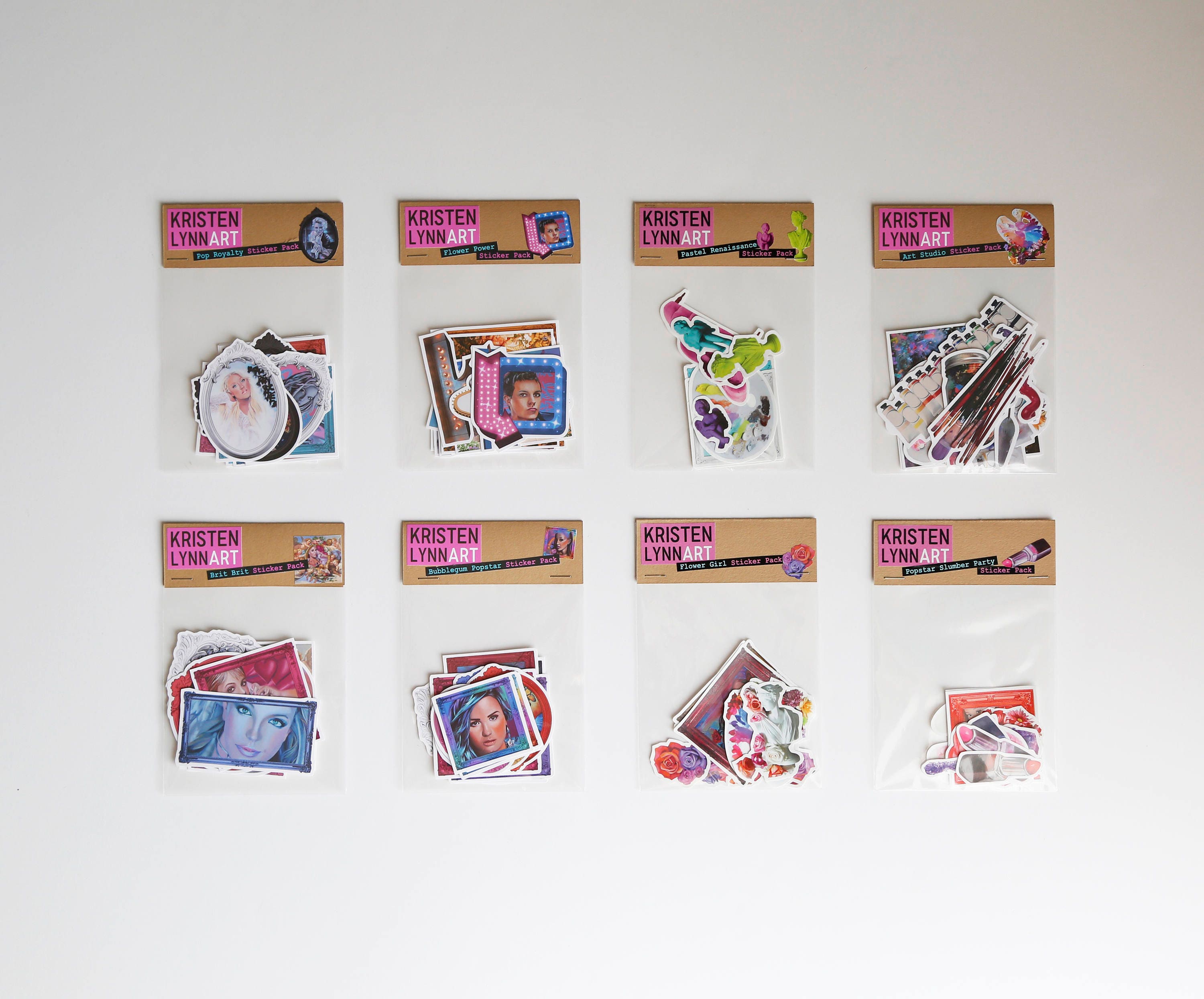 aesthetic stickers planner sticker pack 1980s pastel etsy