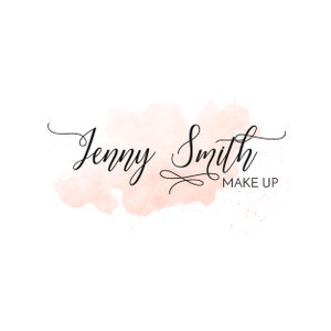 Vorgefertigtes Aquarell Logo Kuchenlogo Kochlogo Artisan Cakes Logo Aquarellkuchen Boho-Logo Blumenlogo Bäckereilogo Aquarell Mixer Logo