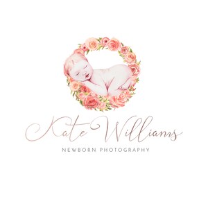 Premade Watercolor Logo Cake logo Cooking logo Artisan Cakes Logo Watercolor Cake  Boho Logo Floral Logo Bakery logo  Watercolor Mixer Logo
