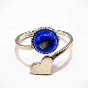 Womens Gemstone Ring, Crystal Womens Wrap Rings, Healing Ring