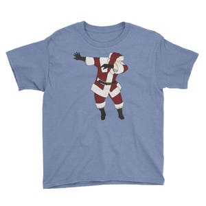 Funny Santa Dab Dancing for Christmas Youth Short Sleeve T-Shirt