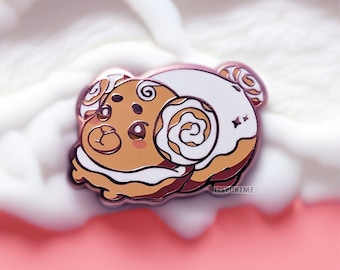 Fidough Bakery (Cinnamon Roll) Enamel Pin