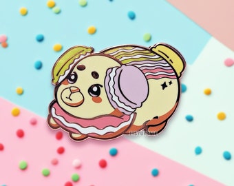 Fidough Bakery (Rainbow Macaron) Enamel Pin