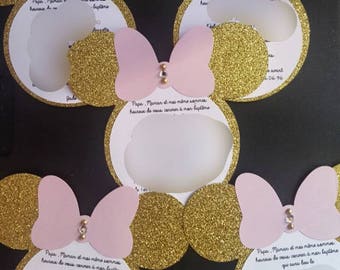 Faire Part Minnie Etsy Faire Part Minnie Etsy