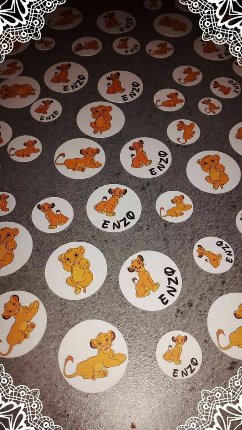 Lion King Confetti 100CT