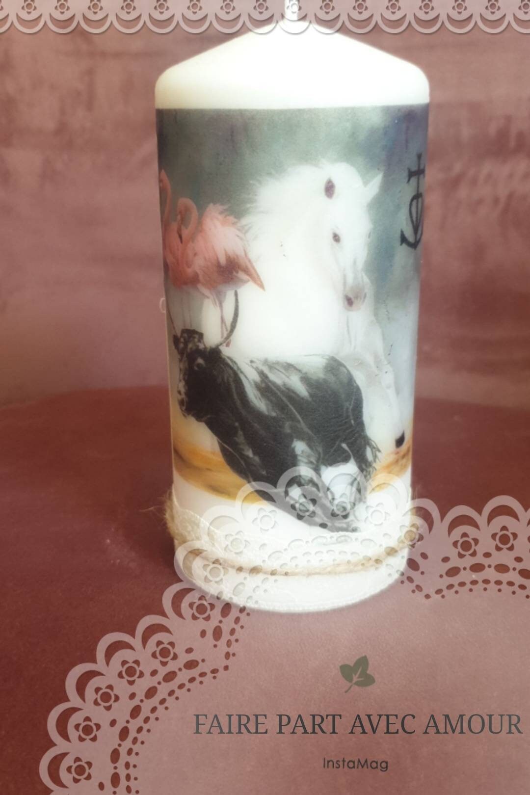 Bougie Camargue Personnalisable