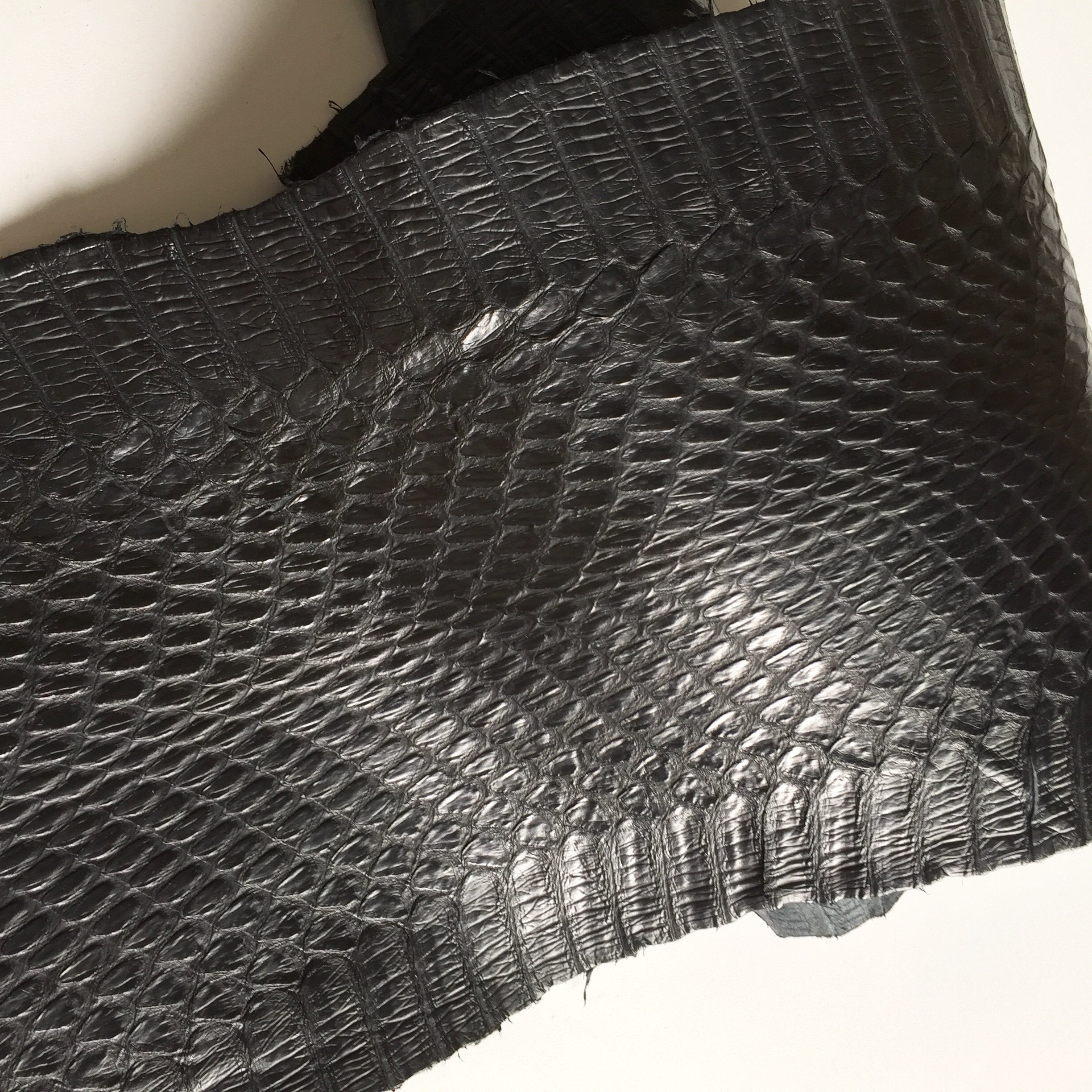Asia Cobra Snake Skin Snakeskin Leather Hide Craft Supply | Etsy