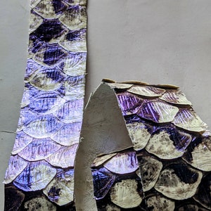 Pearlized Asia Aged Python Snake Skin Hide Leather Snakeskin - Etsy