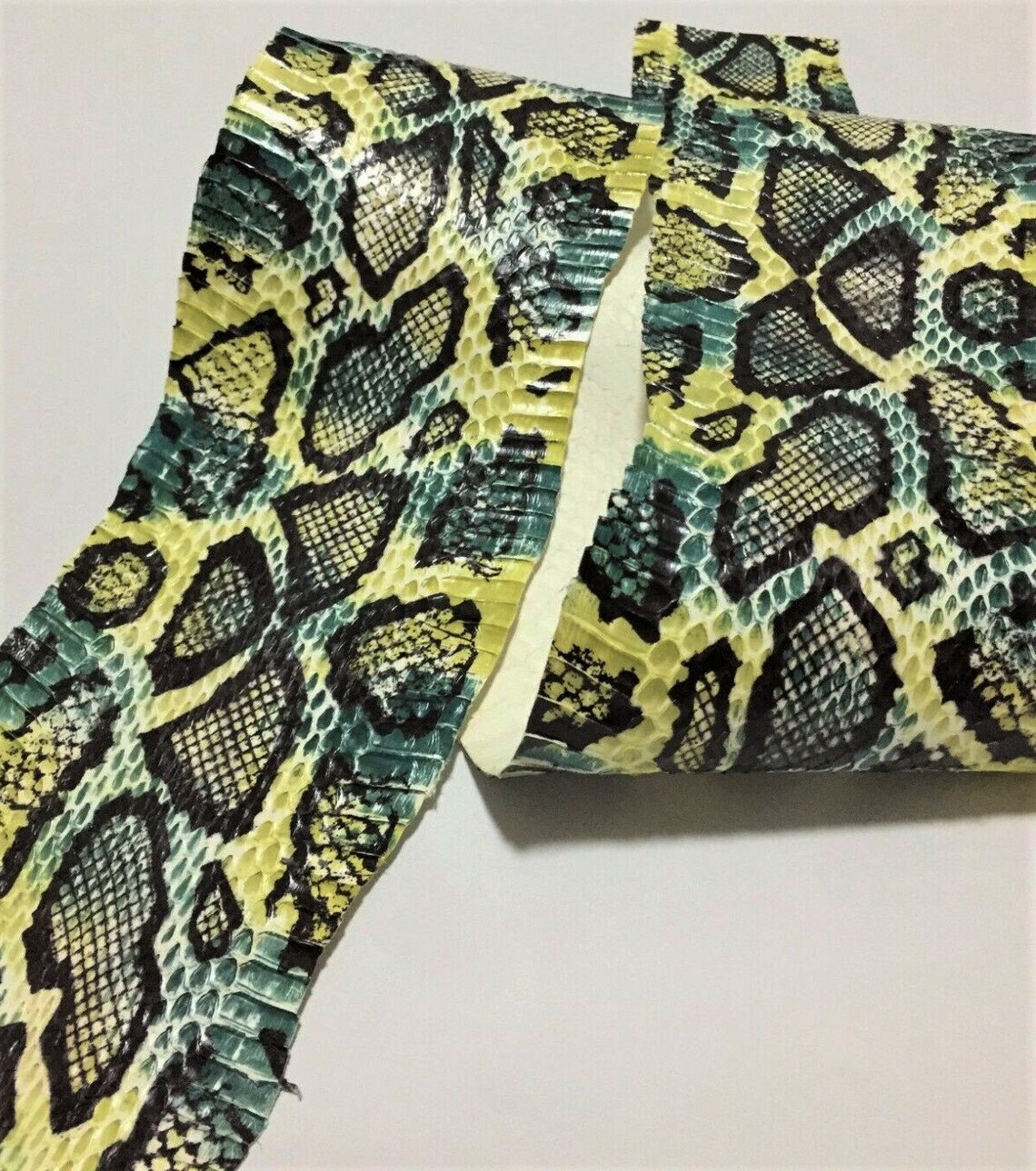 SNAKESKIN Leather Cobra SNAKE SKIN Tanned Hide Burmese Python Etsy