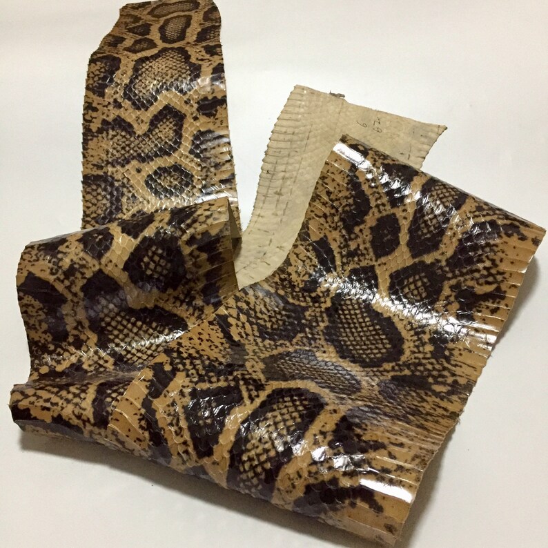 Leather Hides & Fur Pelts Snake Skin Hide Leather Snakeskin Robust ...