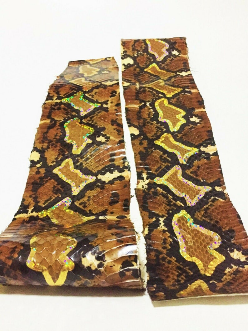 Cobra Snake Skin COLOR SHIFTING Hide Leather Snakeskin Craft Etsy