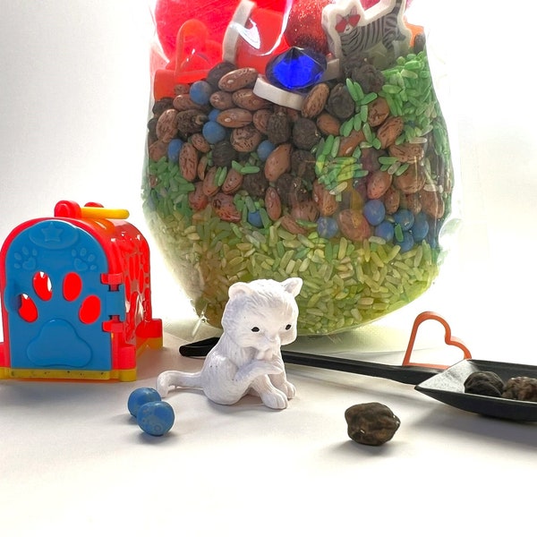 For the Love of Pets Sensory Bin in a Bag