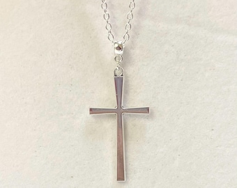 Buffy the vampire slayer inspired cross necklace Handmade