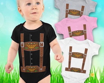 Baby Lederhosen Etsy