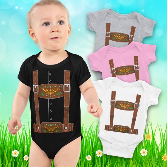 tempel pantoffel bruid Baby Bodysuit Lederhosen Oktoberfest Funny German Culture - Etsy