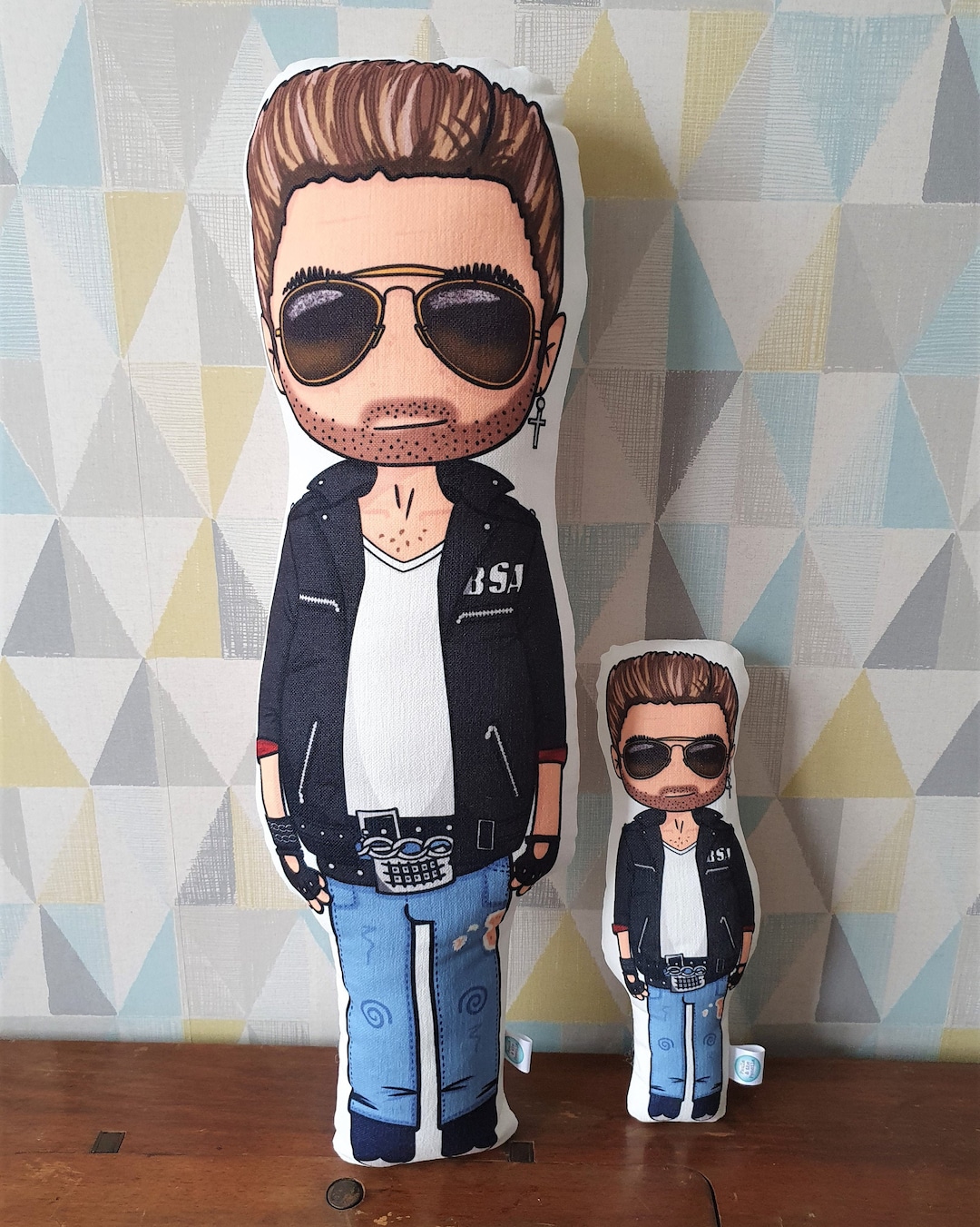 George Michael Inspired Doll Gift Wham Popstar Plush Toy Fabric Doll Art Doll Music Icon Rockstar 1990s Faith Etsy Canada