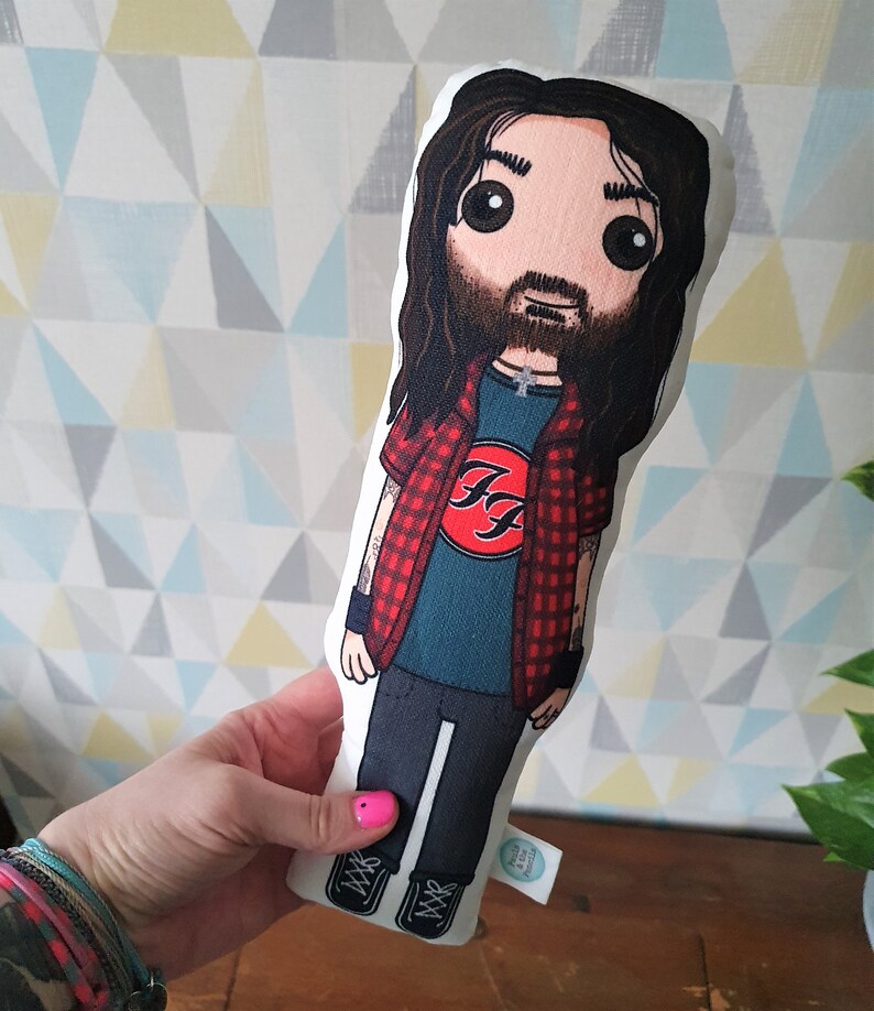 Dave Grohl Inspired Doll Gift Foo Fighters Plush Toy | Etsy