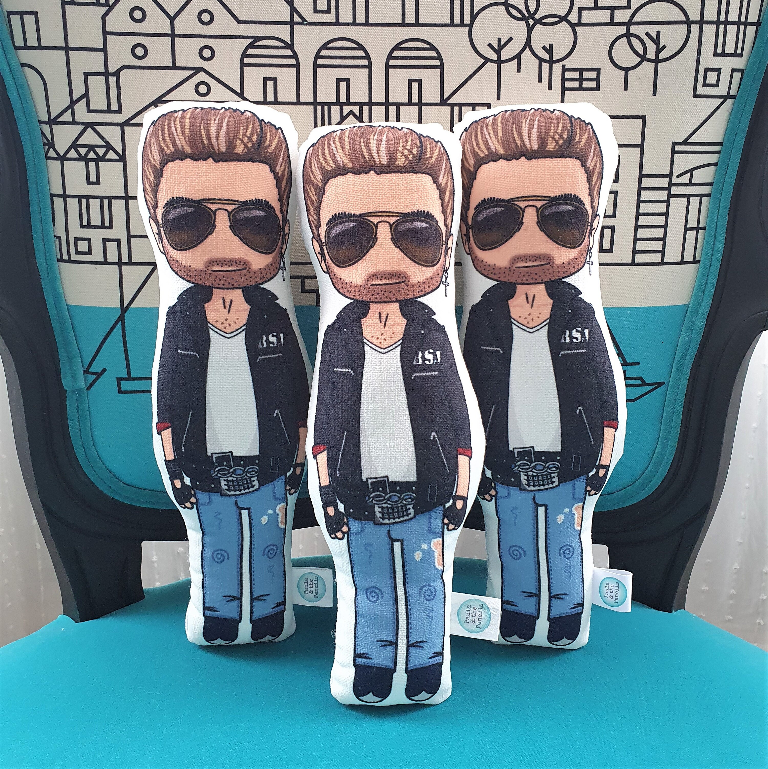 George Michael Inspired Vinyl Sticker Gift Wham Laptop | Etsy