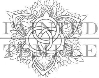 PIERŚCIENIE CELTYCKIE - CYFROWE - Grafika na zamówienie - Zawiera 4 formaty plików .svg .jpg .pdf .png