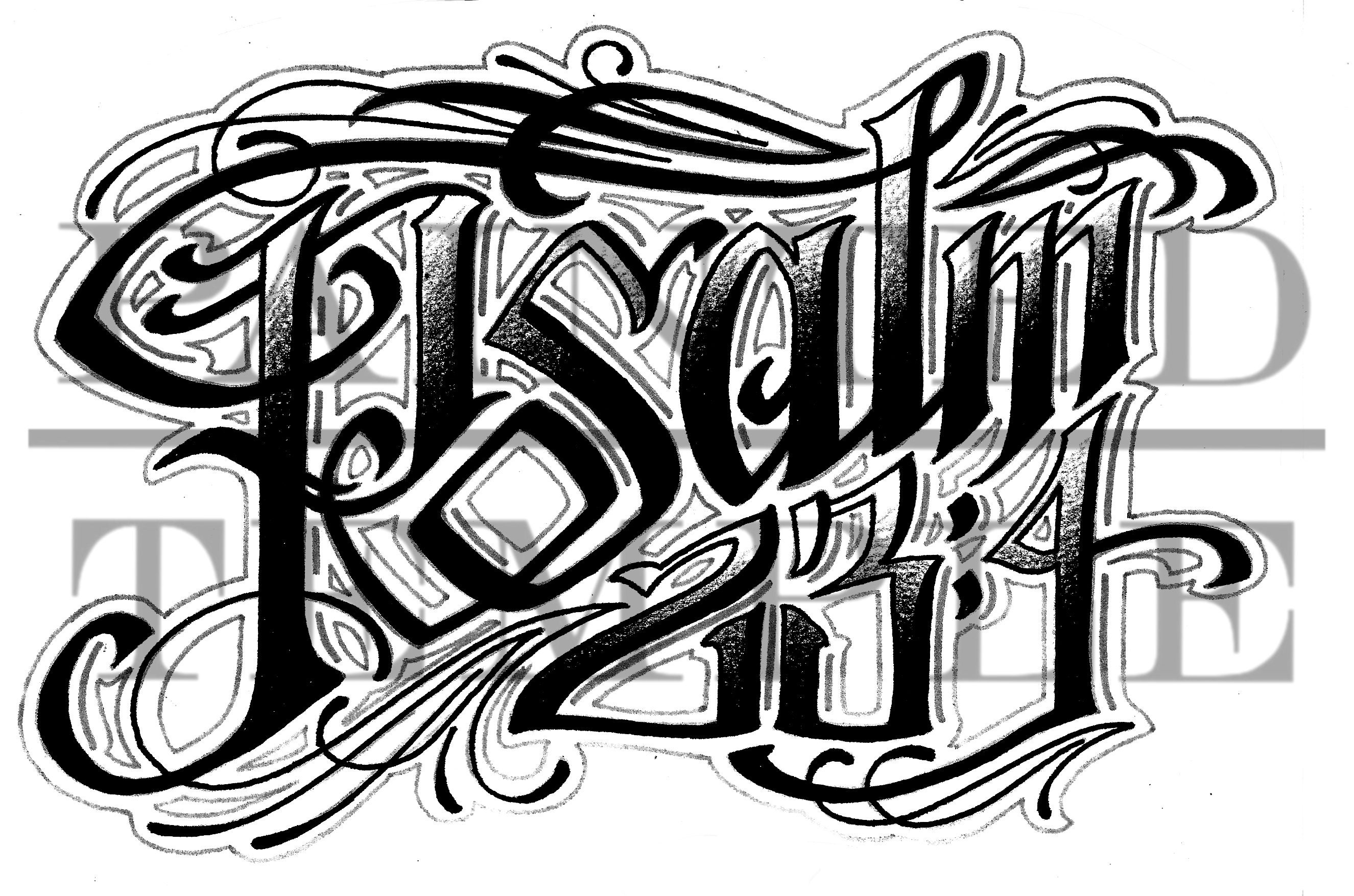 PSALM 23 DIGITAL Custom Art Includes 4 File Formats svg jpg pdf png 
