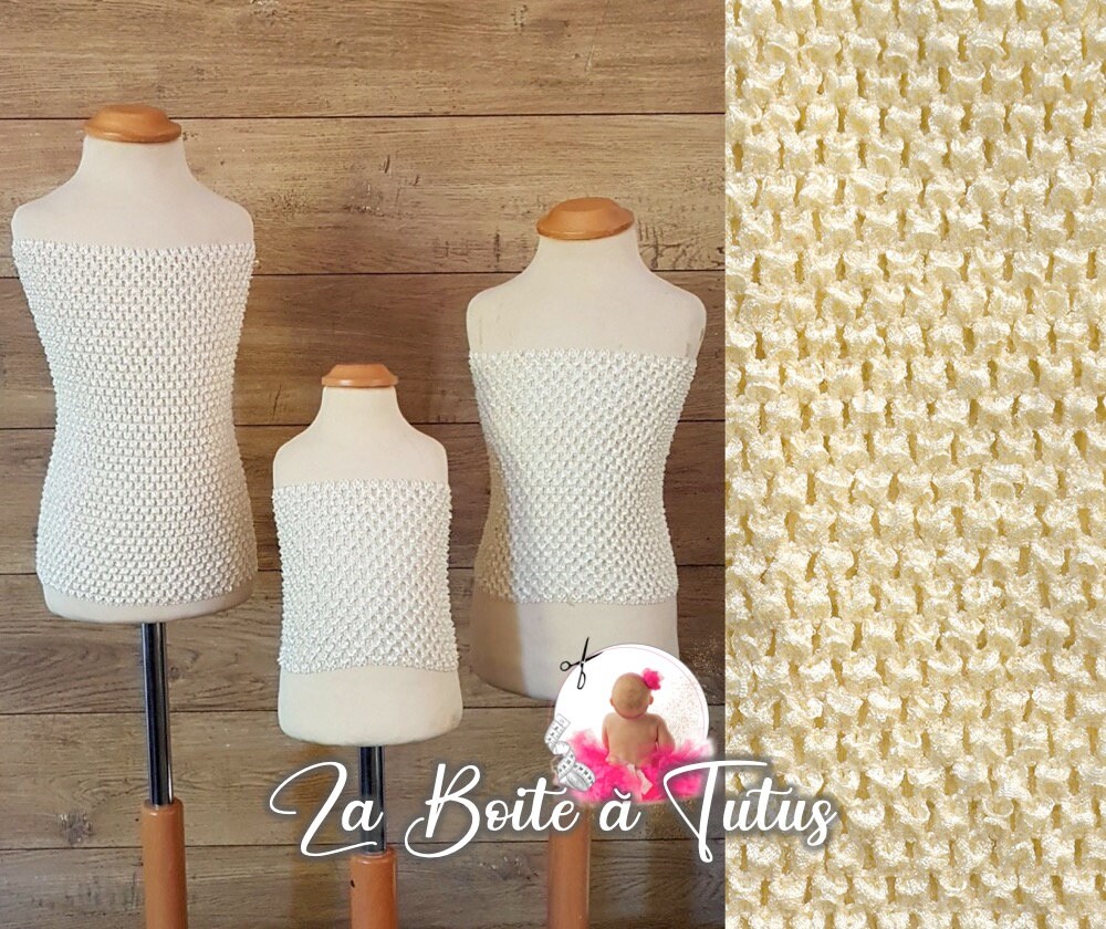 bustier crochet tutu
