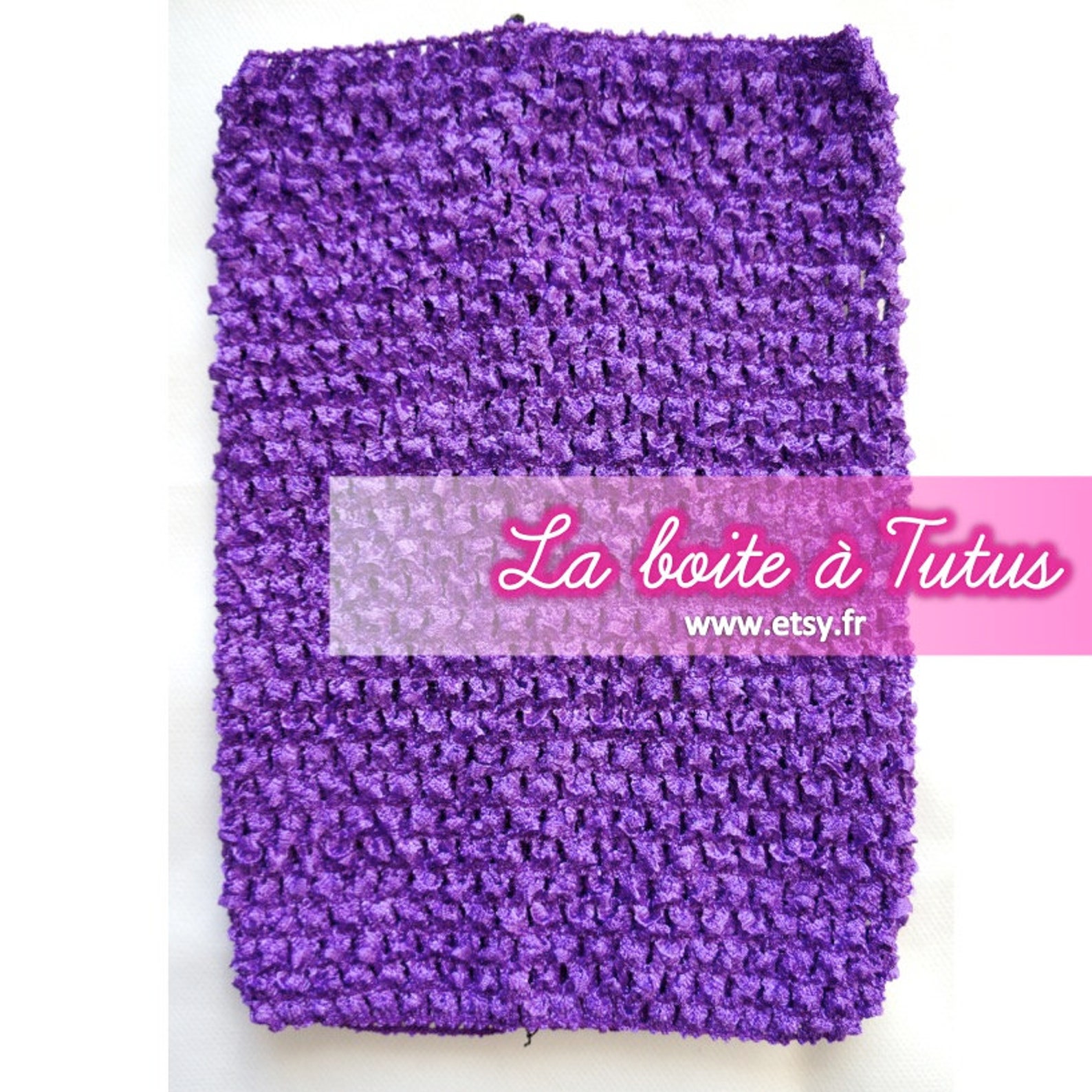 Bustier Crochet Robe Tutu Princesse Fille VIOLET pourpre - Etsy France