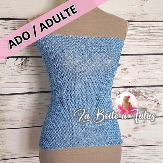 bustier extensible crochet