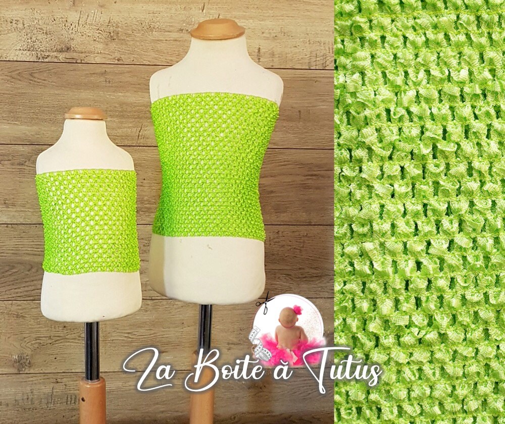 bustier crochet tutu