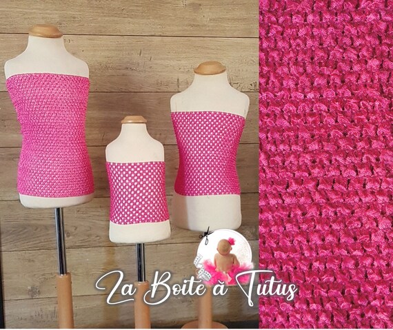 bustier crochet tutu