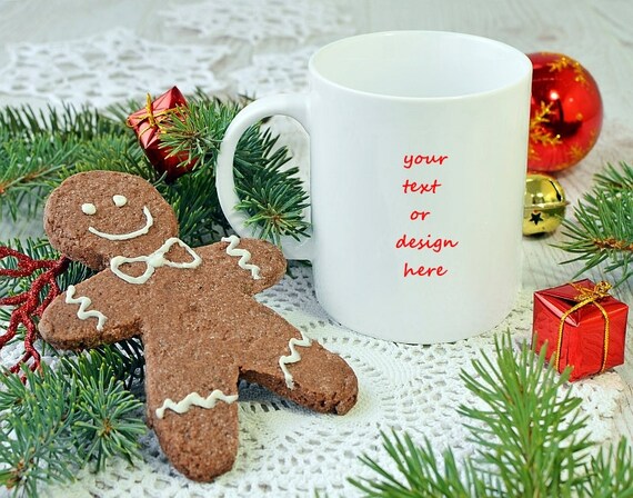 Styled Mug Christmas Mockup Mugs For Holidays Mug Mockup