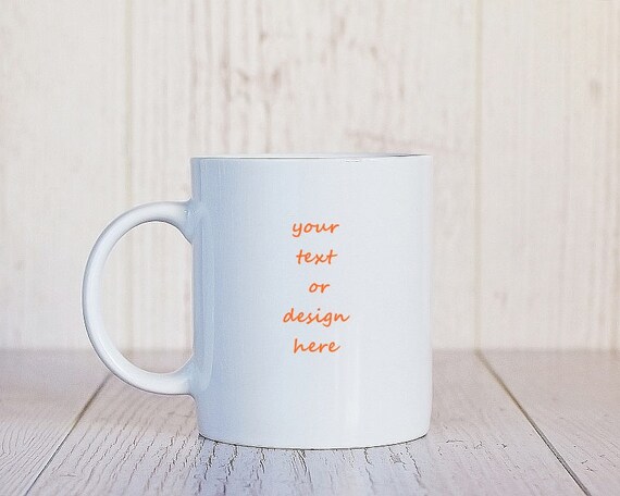 Mug Mockup White Mug Mockup Coffee Mug Photo Styled