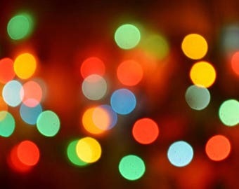 Texture Bokeh Background Digital Bokeh lights Glowing lights Photo Texture Christmas lights Fairy light overlays Light effects