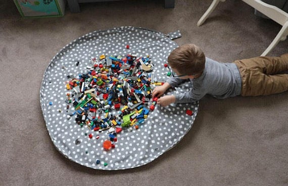 Lego Toy Play Mat Etsy