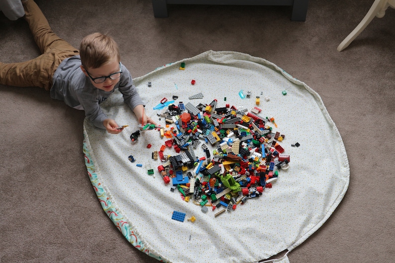 Lego /Toy play mat imagem 2